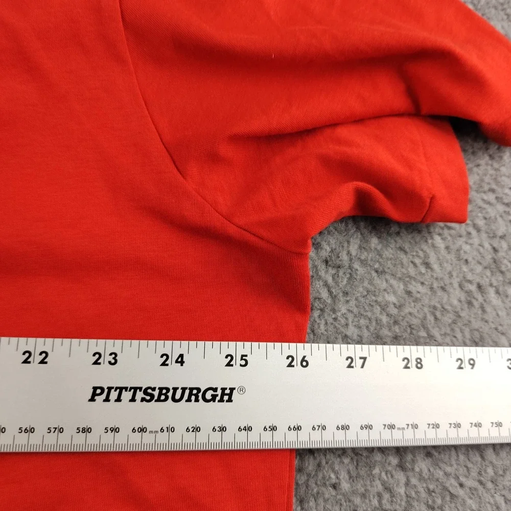 Polo Ralph Lauren T-Shirt Mens XLT V-Neck Red Pony Logo Cotton EUC